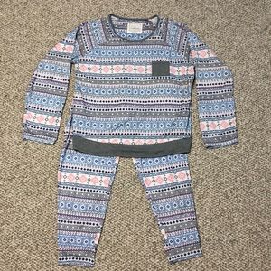 Cuddl Duds pajama set, size L